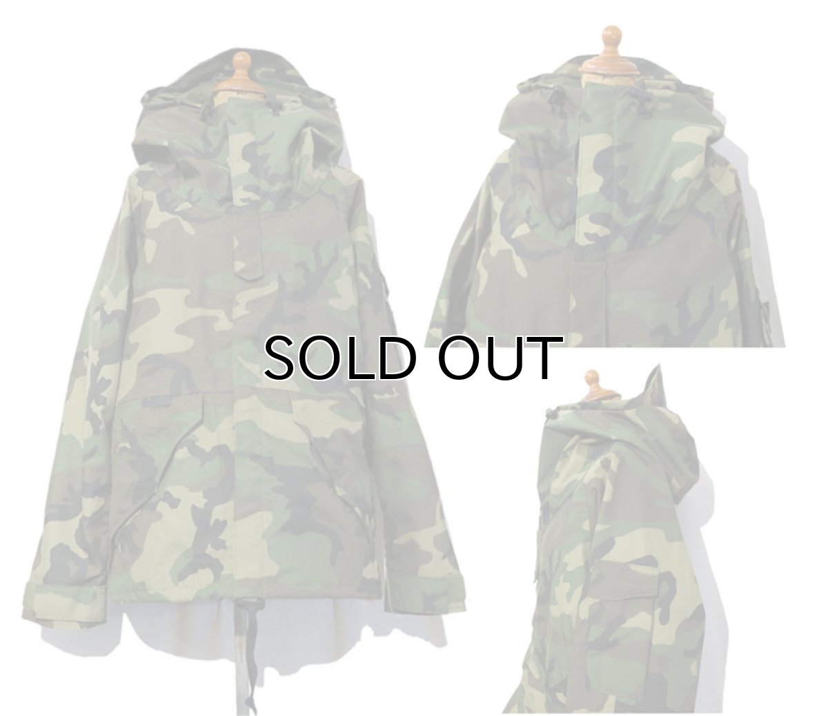 画像3: 1980's U.S. ARMY  ECWCS "GEN I" Gore-Tex Parka  Dead Stock　Woodland Camouflage　size SMALL - SHORT (3)