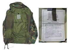 画像4: 1990's U.S. ARMY  ECWCS "GEN I" Gore-Tex Parka  Dead Stock　Woodland Camouflage　size SMALL - SHORT (4)