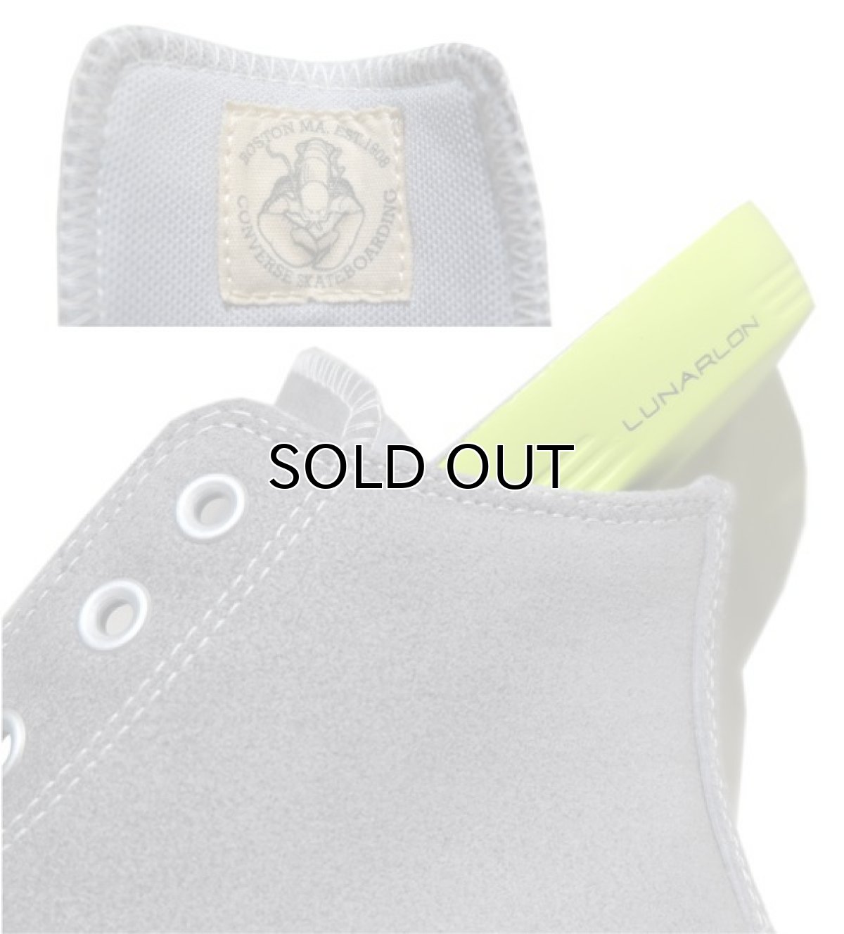 画像4: NEW CONVERSE  "Chuck Taylor All Star 2" Suede Skate Shoes　GREY / WHITE　size 11 (4)