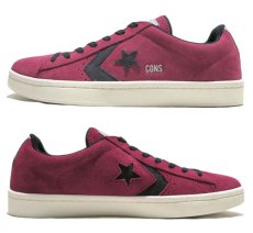 画像4: NEW CONVERSE "PRO LEATHER LOW" Suede Skate Shoes  -NIKE ルナロンソール-　Burgundy/Black　size 8.5, 9.5, 10, 12 (4)