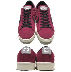 画像2: NEW CONVERSE "PRO LEATHER LOW" Suede Skate Shoes  -NIKE ルナロンソール-　Burgundy/Black　size 8.5, 9.5, 10, 12 (2)