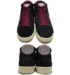 画像2: NEW CONVERSE "PRO LEATHER MID" Suede Skate Shoes  -NIKE ルナロンソール-　Black/Burgundy　size 11 (2)