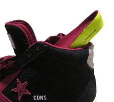 画像6: NEW CONVERSE "PRO LEATHER MID" Suede Skate Shoes  -NIKE ルナロンソール-　Black/Burgundy　size 11 (6)