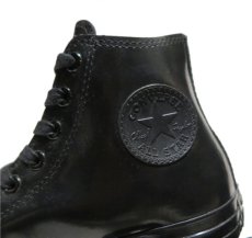 画像5: NEW Converse "ALL STAR" Hi-Cut Rubber Sneaker　BLACK　size 7 (5)