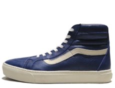 画像3: NEW VANS "SK8-HI" Leather Skate Shoes　NAVY　size 9 (3)