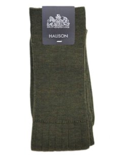 画像1: Riprap HALISON Nz MERINO LONG HOSE SOCKS　color : OLIVE　size FREE (25~27cm) (1)