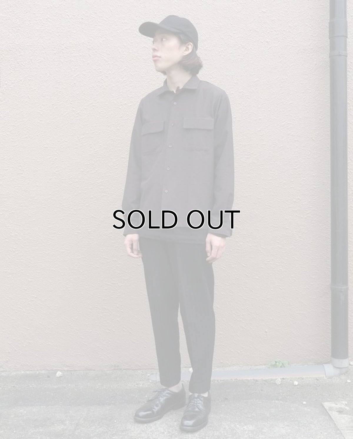 画像8: Riprap "SEMI OPEN COLLAR SHIRTS"  color : DARK BROWN size : MEDIUM (8)