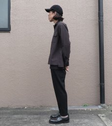 画像9: Riprap "SEMI OPEN COLLAR SHIRTS" 　color : DARK BROWN　size : MEDIUM (9)