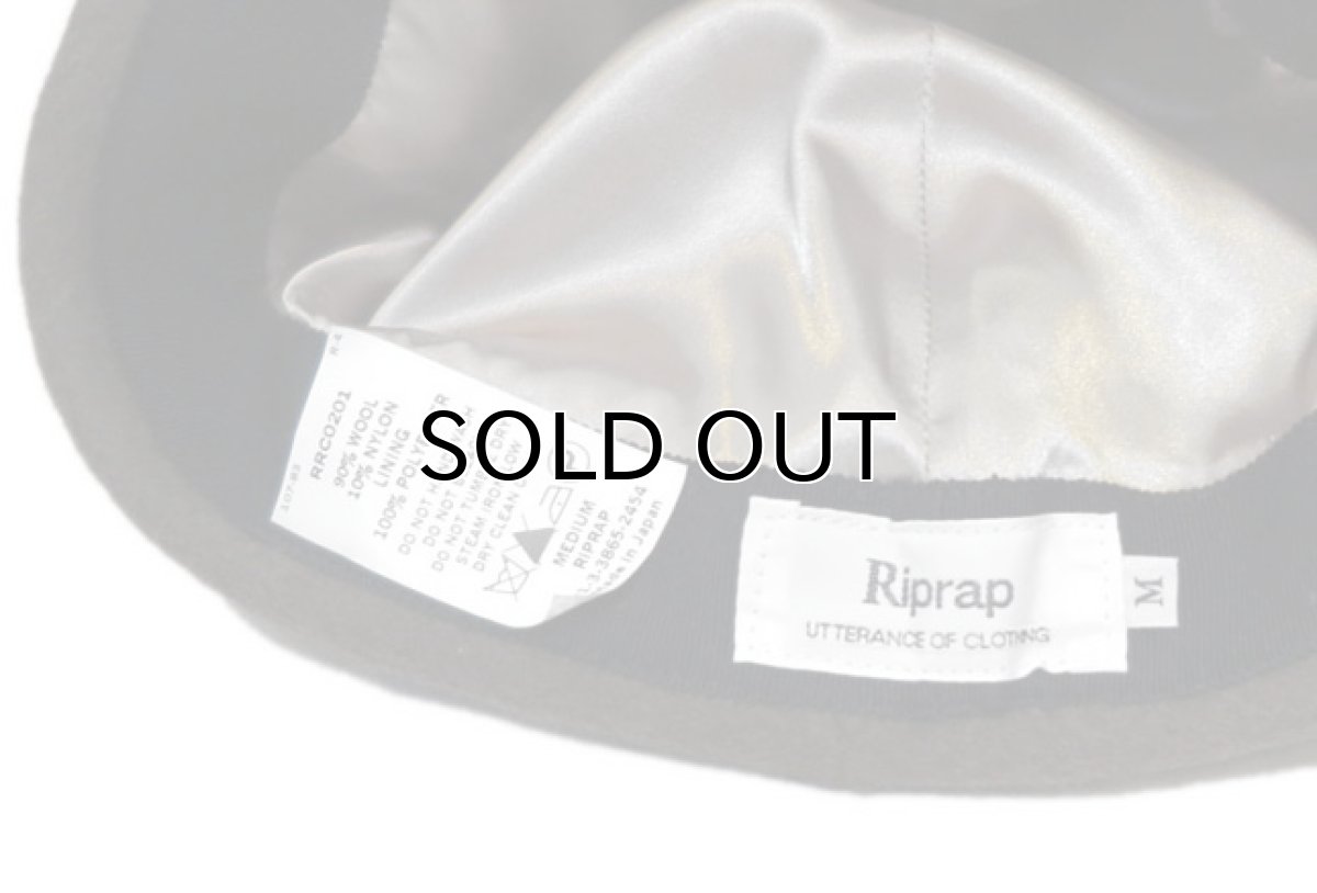 画像8: Riprap "MELTON WATCH CAP" -made in JAPAN-　color : OLIVE　size : M (59cm) (8)