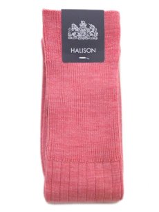 画像1: Riprap HALISON Nz MERINO LONG HOSE SOCKS　color : PINK　size FREE (25~27cm) (1)