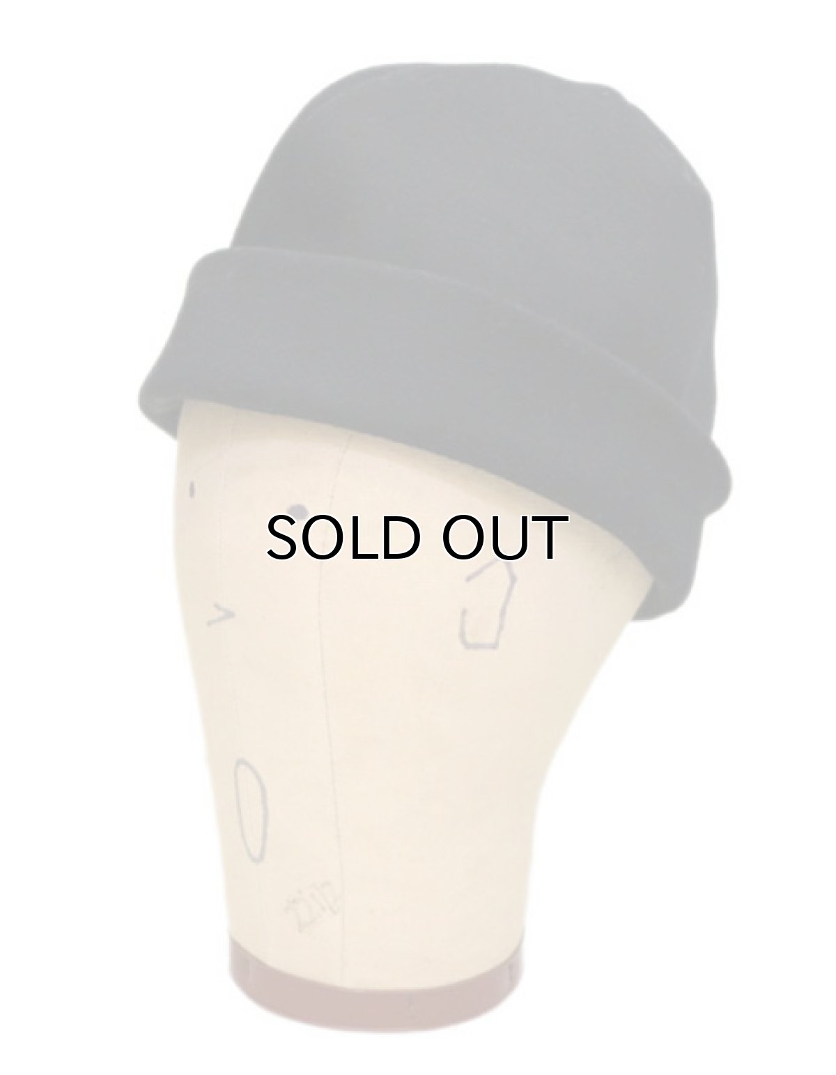 画像3: Riprap "MELTON WATCH CAP" -made in JAPAN-　color : BLACK　size : M (59cm) (3)