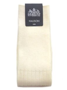 画像1: Riprap HALISON Nz MERINO LONG HOSE SOCKS　color : WHITE　size FREE (25~27cm) (1)