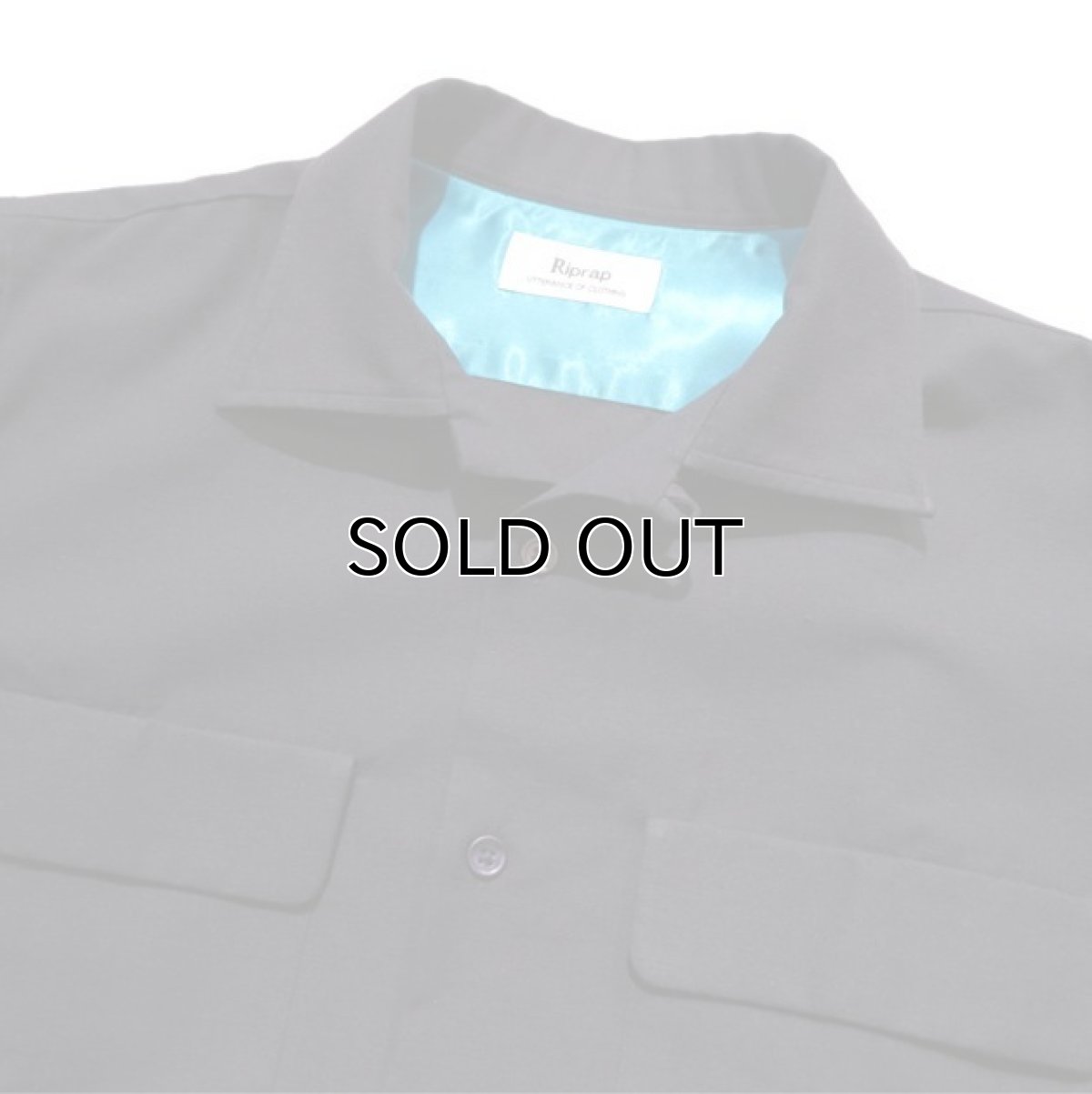 画像4: Riprap "SEMI OPEN COLLAR SHIRTS"  color : DEEP NAVY size : SMALL (4)