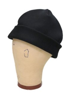 画像4: Riprap "MELTON WATCH CAP" -made in JAPAN-　color : BLACK　size : M (59cm) (4)