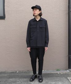 画像8: Riprap "SEMI OPEN COLLAR SHIRTS" 　color : DEEP NAVY　size : SMALL (8)