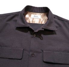 画像4: Riprap "SEMI OPEN COLLAR SHIRTS" 　color : DARK BROWN　size : MEDIUM (4)