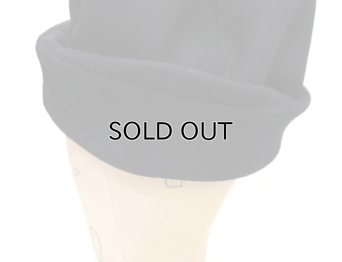 画像6: Riprap "MELTON WATCH CAP" -made in JAPAN-　color : BLACK　size : M (59cm) (6)