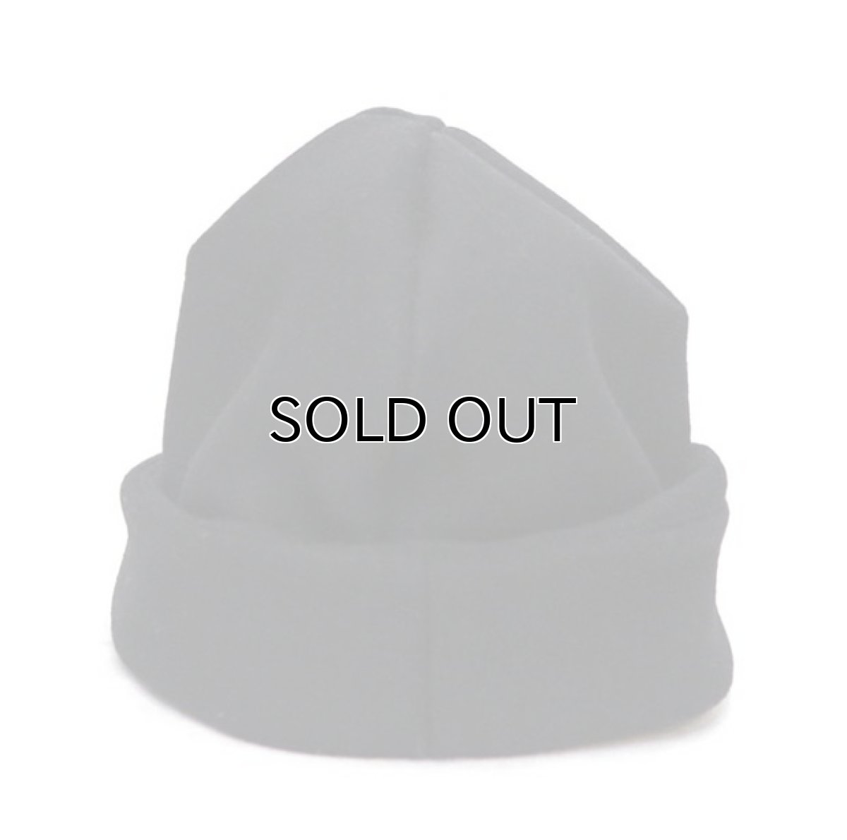 画像2: Riprap "MELTON WATCH CAP" -made in JAPAN-　color : BLACK　size : M (59cm) (2)