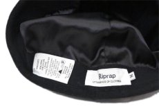 画像8: Riprap "MELTON WATCH CAP" -made in JAPAN-　color : BLACK　size : M (59cm) (8)