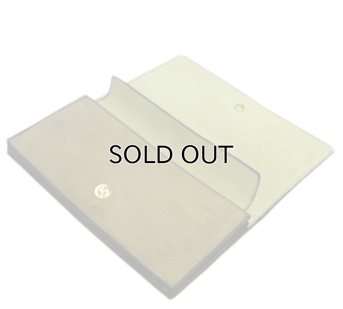 画像6: "JUTTA NEUMANN" Leather Wallet "the Waiter's Wallet"  -Suede-  color : Suede Green / Lime Green (6)