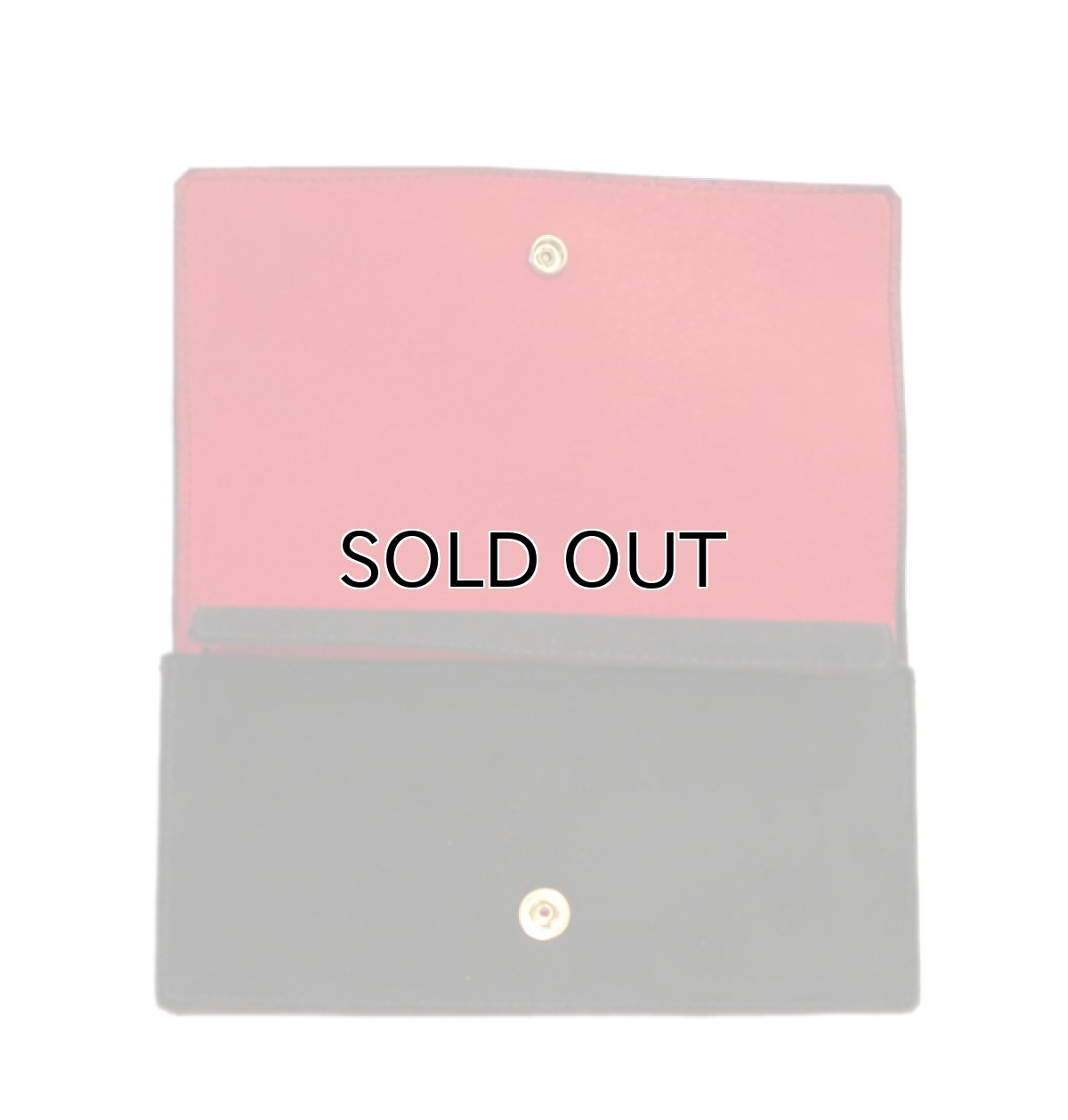 画像5: "JUTTA NEUMANN" Leather Wallet "the Waiter's Wallet"  -Suede-  color : Suede Black / Deep Orenge (5)