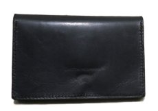 画像3: "JUTTA NEUMANN" Leather Wallet "the Waiter's Wallet"  Medium Size　color : Black / Yellow (3)