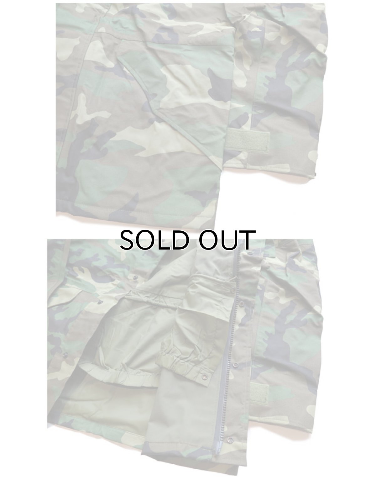 画像5: 1990's U.S. ARMY  ECWCS "GEN I" Gore-Tex Parka  Dead Stock Woodland Camouflage size MEDIUM - LONG (5)