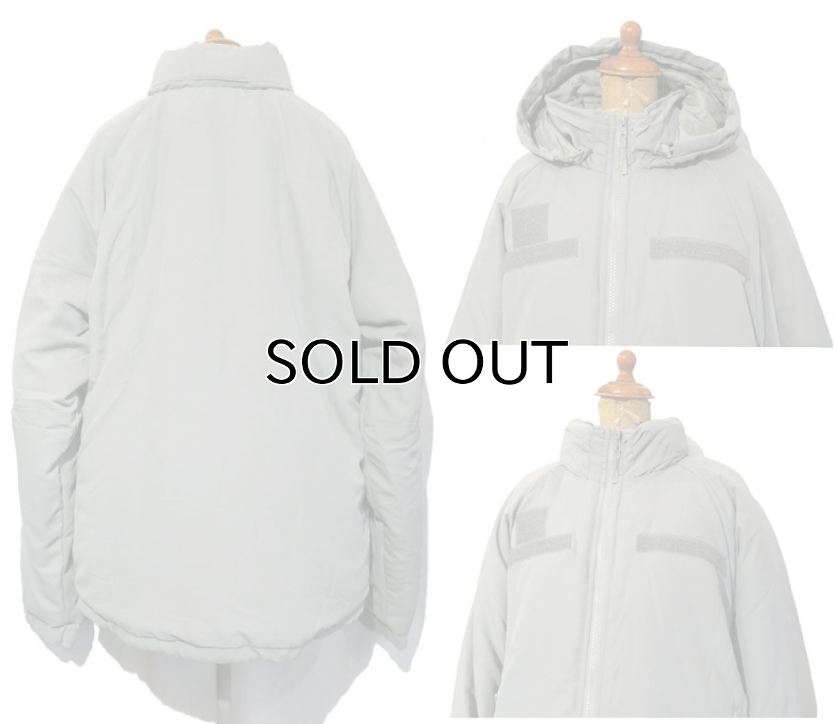 画像2: U.S. ARMY ECWCS GEN III Level7 Primaloft Jacket  Dead Stock　size XS-R , SMALL-R (2)