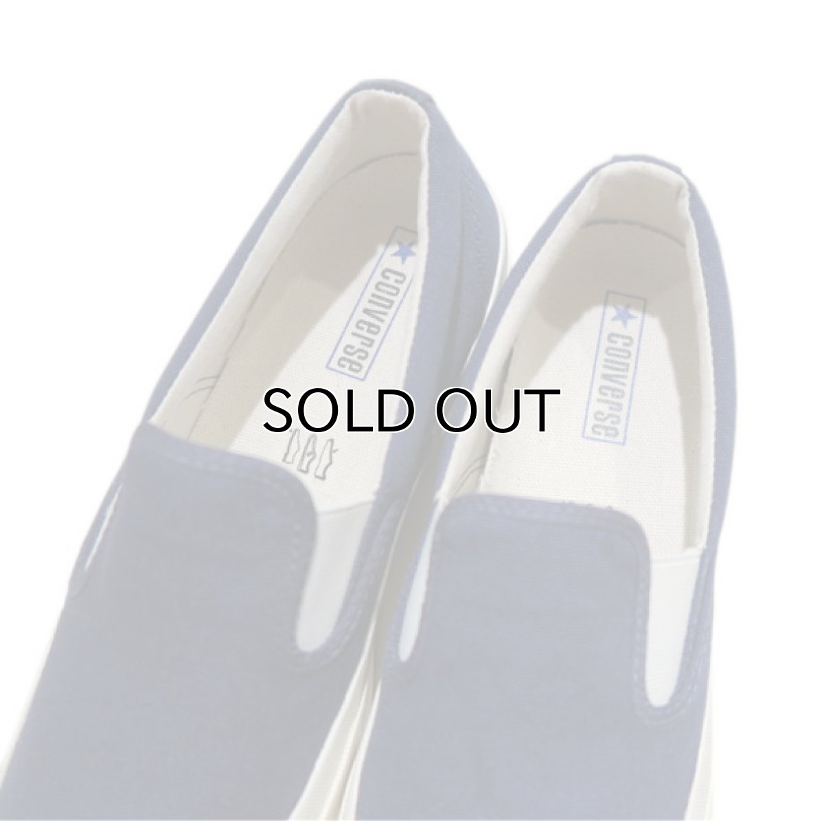 画像5: NEW Converse "First String" DECK STAR  Slip-On Canvas Sneaker NAVY (5)
