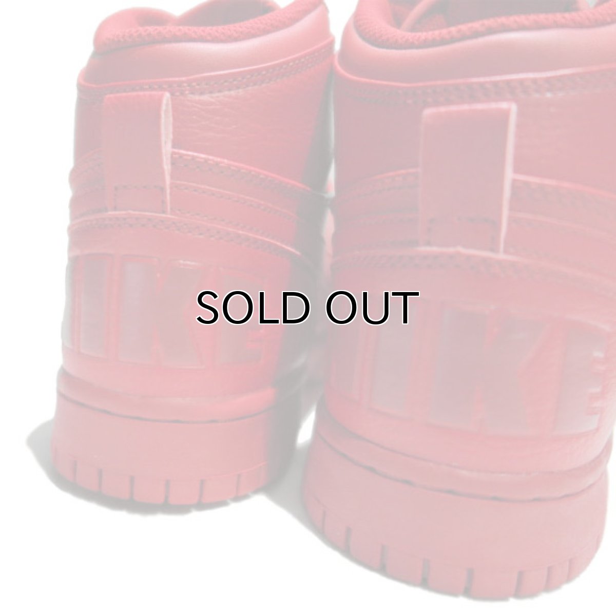 画像5: NEW NIKE "Big Nike High" Leather Sneaker　Red　size 8.5 (5)