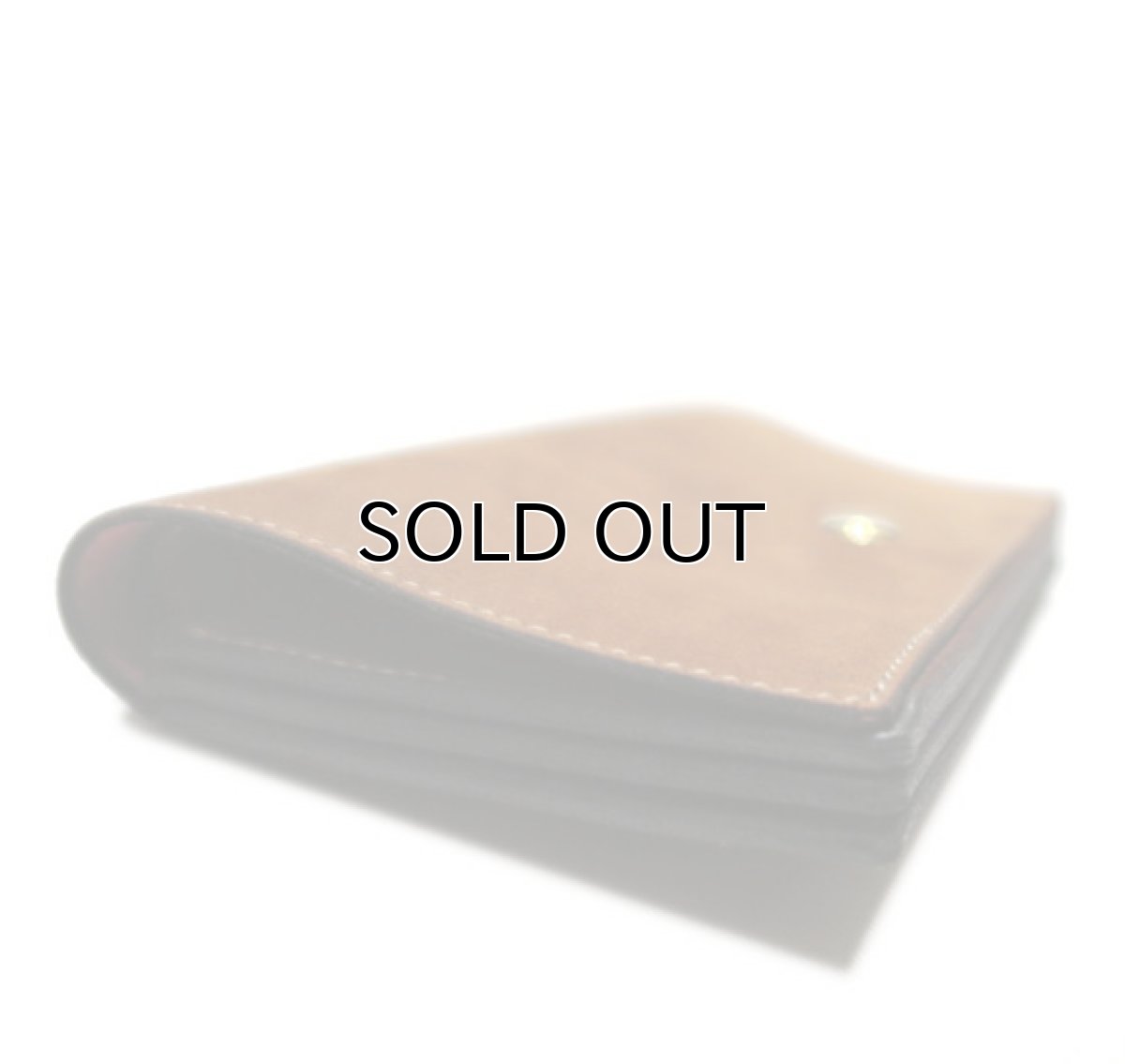 画像4: "JUTTA NEUMANN" Leather Wallet "the Waiter's Wallet"  -Suede-  color : Suede Brown / Orange (4)