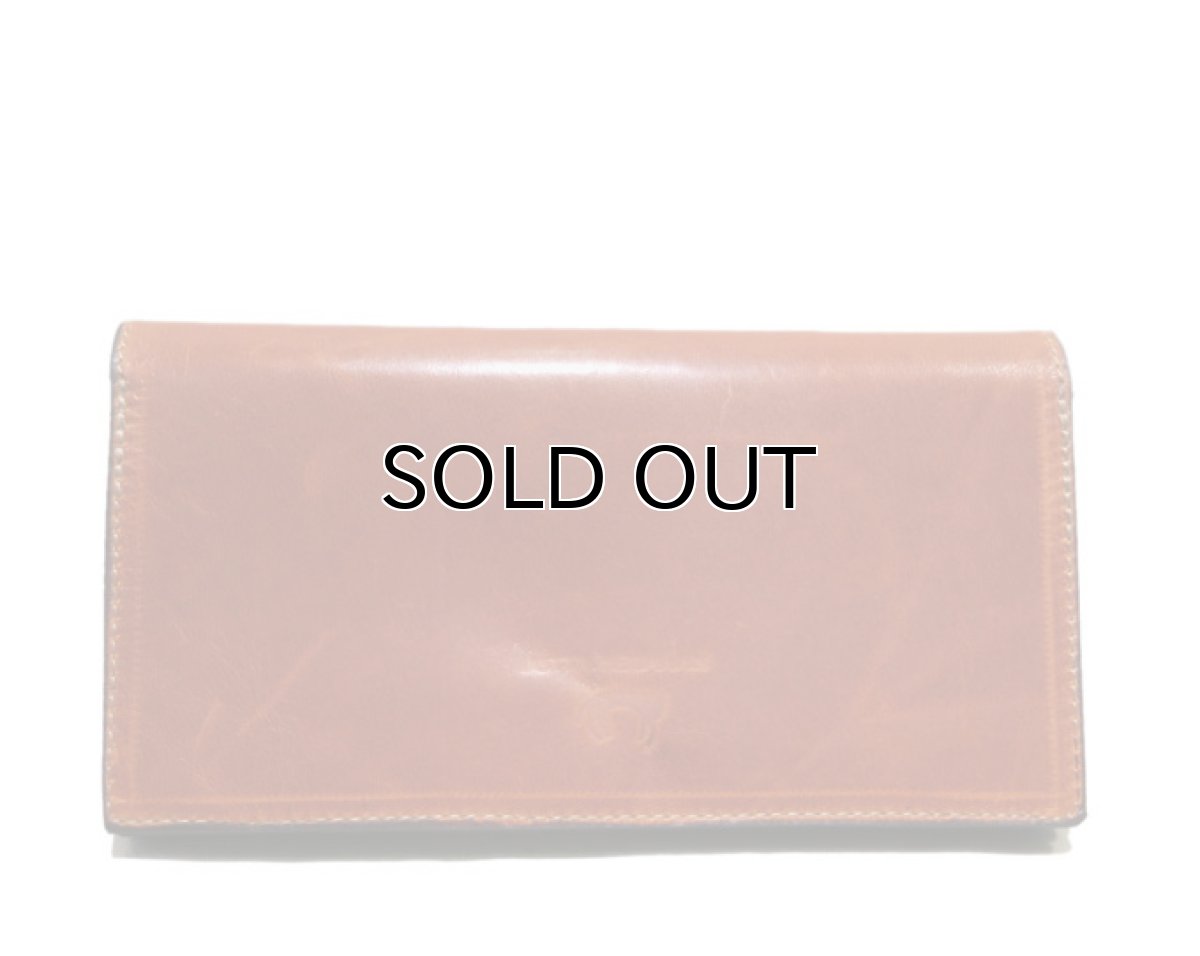 画像3: "JUTTA NEUMANN" Leather Wallet "the Waiter's Wallet"  color : Caramel / Yellow (3)