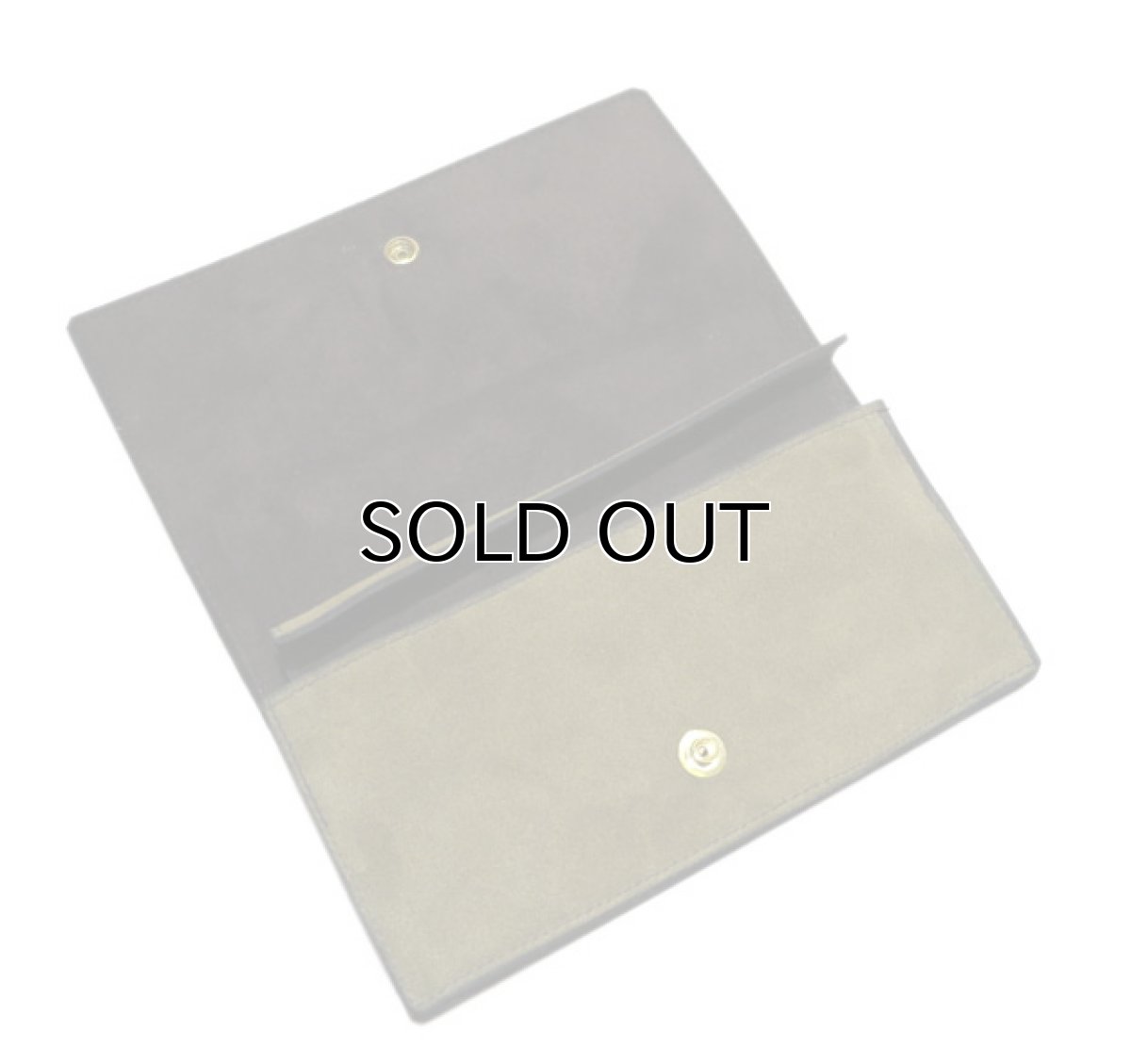 画像9: "JUTTA NEUMANN" Leather Wallet "the Waiter's Wallet"  -Suede-  color : Suede Green / Dark Brown (9)