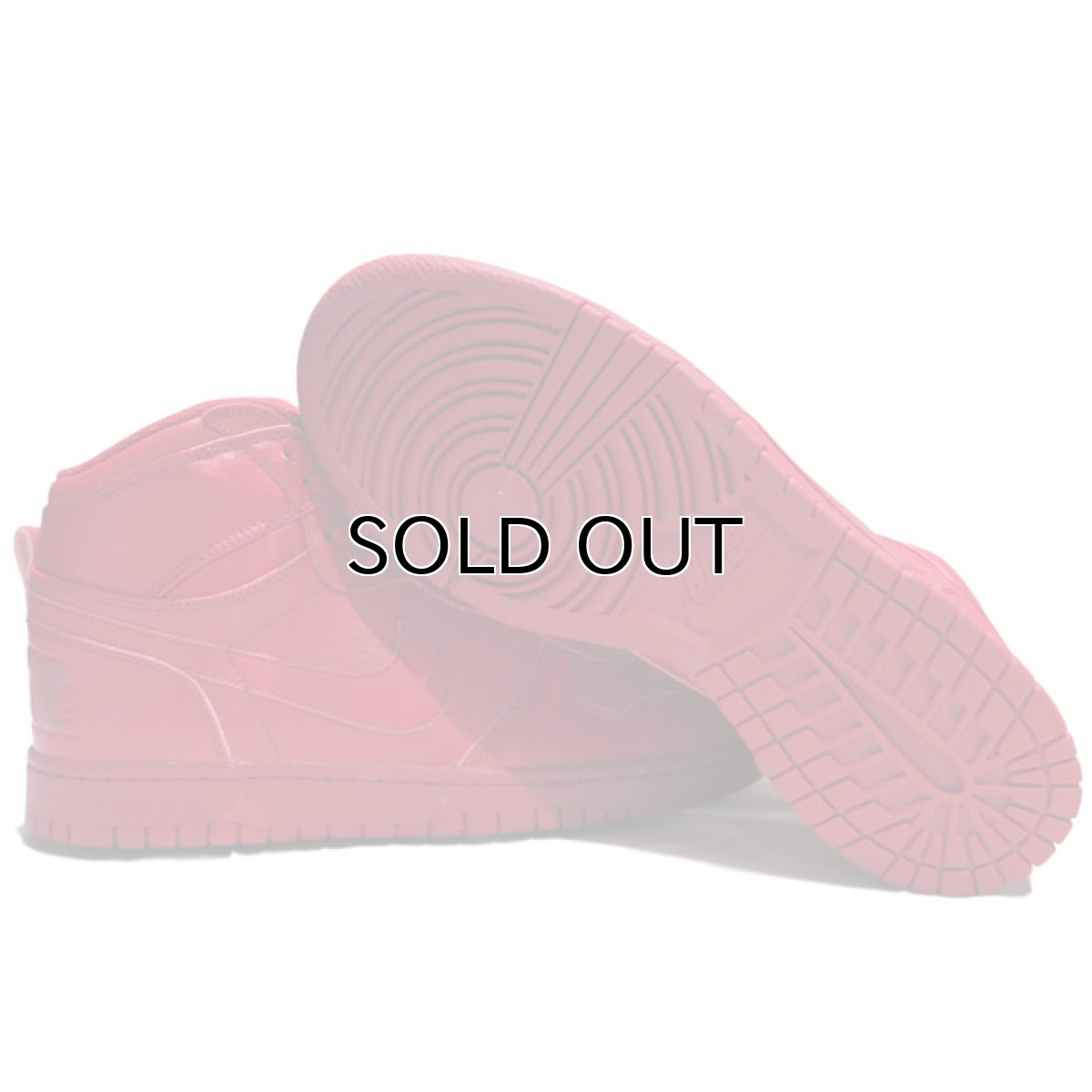 画像6: NEW NIKE "Big Nike High" Leather Sneaker　Red　size 8.5 (6)