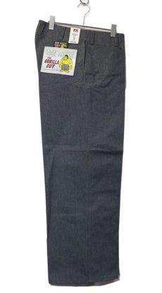 画像1: BEN DAVIS  "THE GORILLA CUT" Wide Work Pants　HEATHER GREY　size w 30 / w 32 (1)