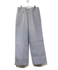 画像2: BEN DAVIS  "THE GORILLA CUT" Wide Work Pants　LIGHT GREY　size w 32 (2)