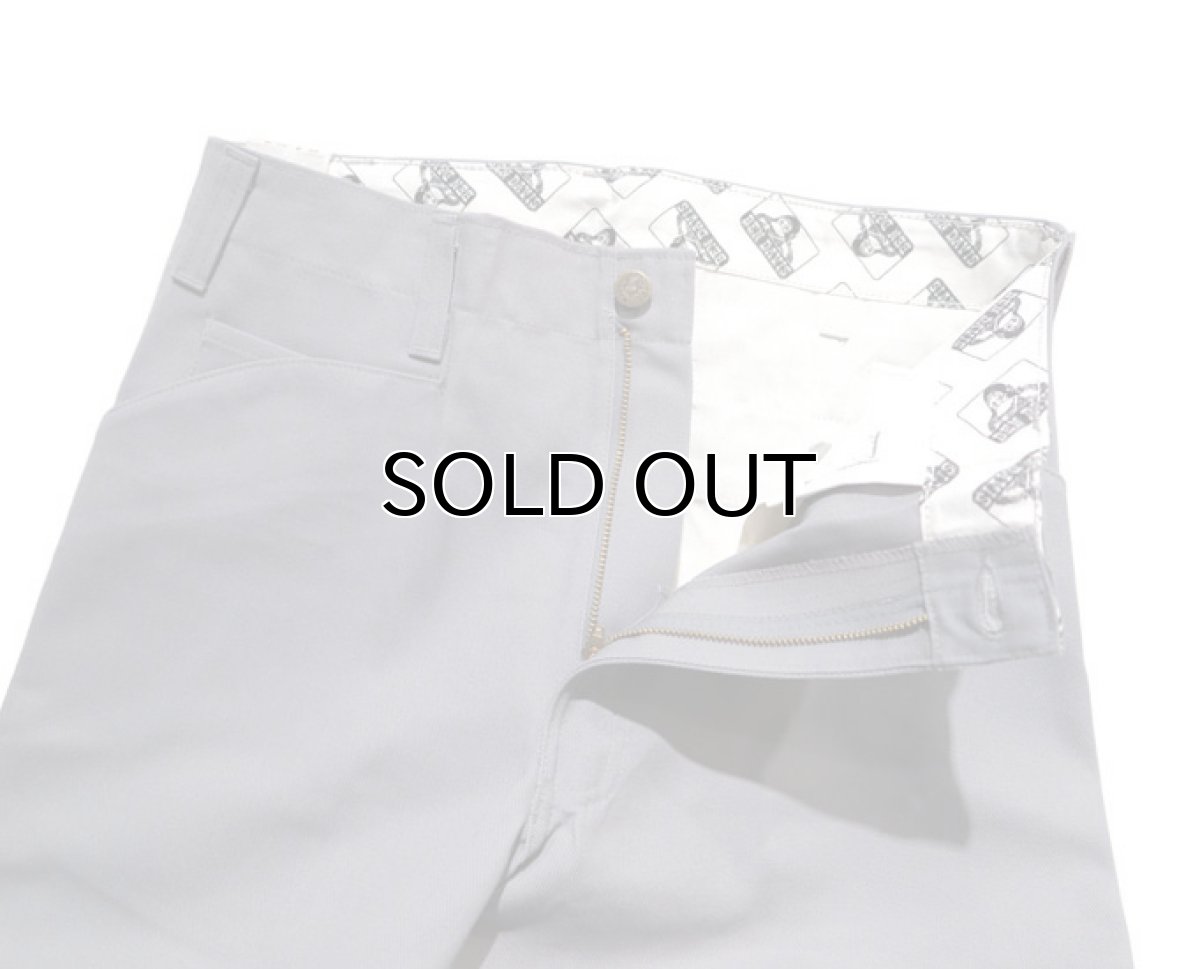 画像4: BEN DAVIS  "THE GORILLA CUT" Wide Work Pants　LIGHT GREY　size w 32 (4)