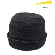 画像1: Riprap "BLADE WATCH CAP" -made in JAPAN-　color : BLACK　size : M (59cm) (1)