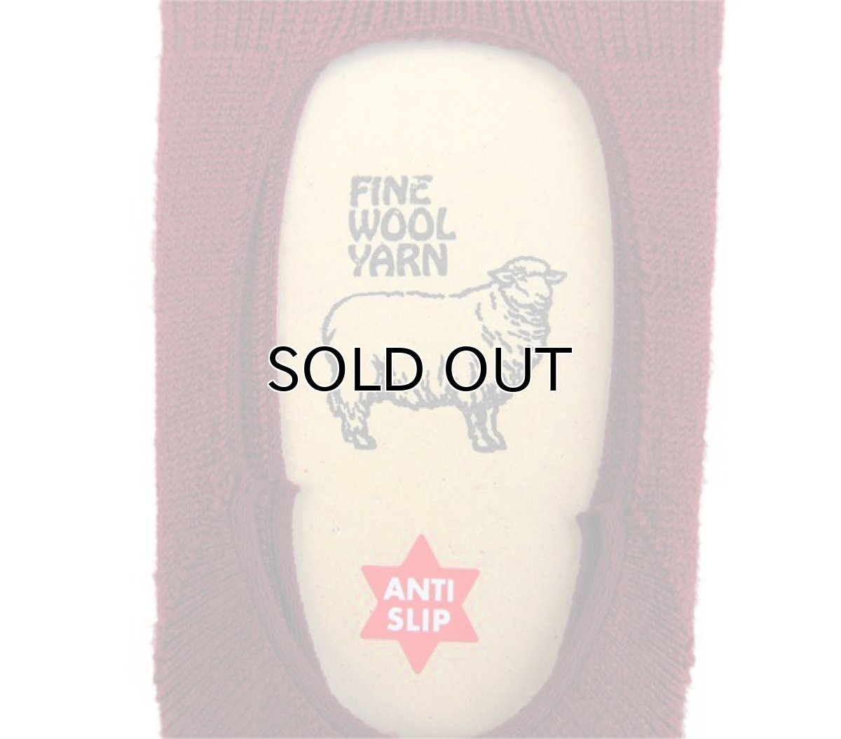 画像3: Riprap HALISON Nz MERINO "INVISIBLE SOCKS"　color : MAROON　size FREE (25~27cm) (3)