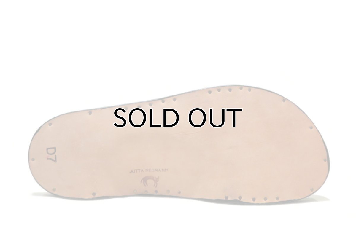 画像8: JUTTA NEUMANN "MICHAEL" Leather Sandal　BLACK　size 7 D (8)