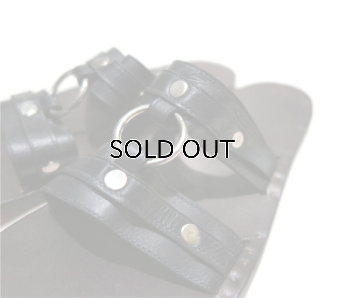 画像7: JUTTA NEUMANN "MICHAEL" Leather Sandal　BLACK　size 7 D (7)