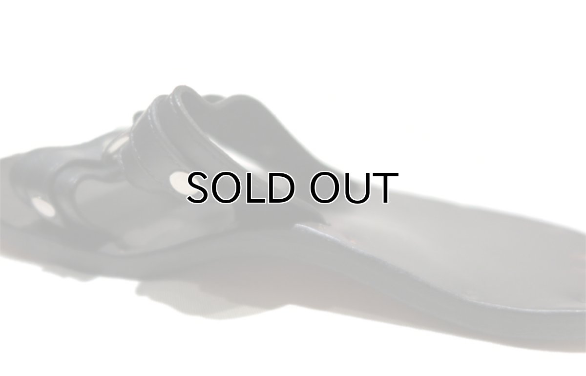 画像6: JUTTA NEUMANN "MICHAEL" Leather Sandal　BLACK　size 7 D (6)