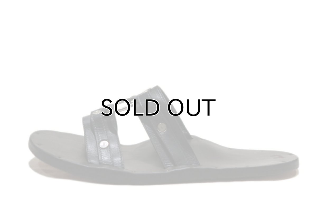 画像5: JUTTA NEUMANN "MICHAEL" Leather Sandal　BLACK　size 7 D (5)