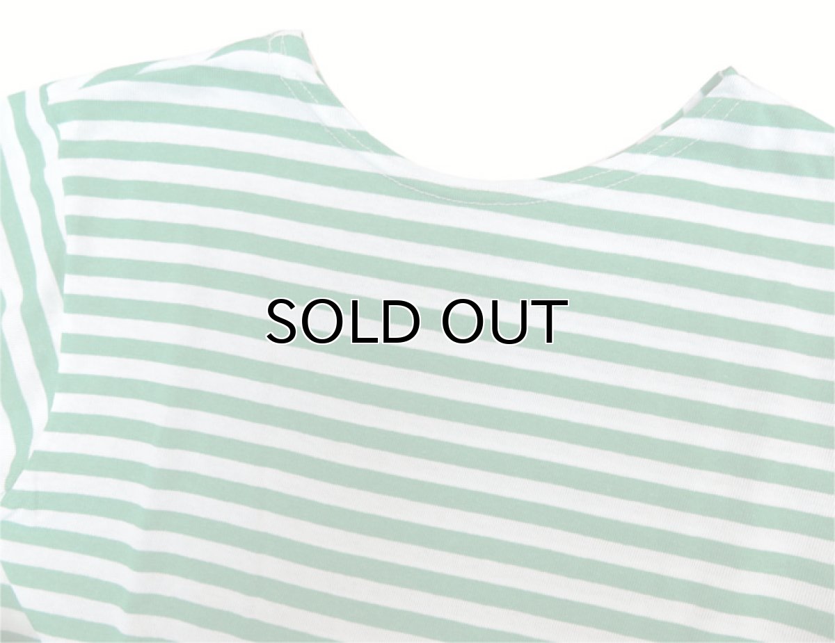 画像2: DEAD STOCK  Russian Border L/S T-Shirts　GREEN　size 56-58 (2)