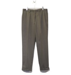 画像2: Riprap "No Tuck Slacks"　color : BROWN OLIVE　size : SMALL-SHORT, MEDIUM-SHORT  (2)