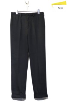 画像1: Riprap "No Tuck Slacks"　color : BLACK　size : SMALL-SHORT (1)