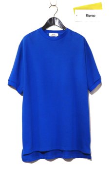 画像1: Riprap "CREW NECK POLO" 　color COBALT　size : MEDIUM, LARGE (1)