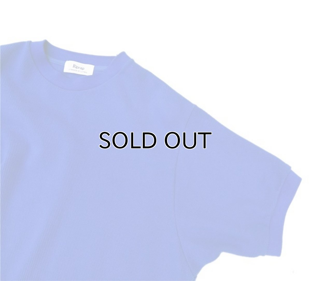画像4: Riprap "CREW NECK POLO"  color COBALT size : MEDIUM, LARGE (4)