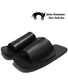 画像1: JUTTA NEUMANN "SAM" Leather Sandal　BLACK　size US 7D, 8D, 9D, 10D (1)