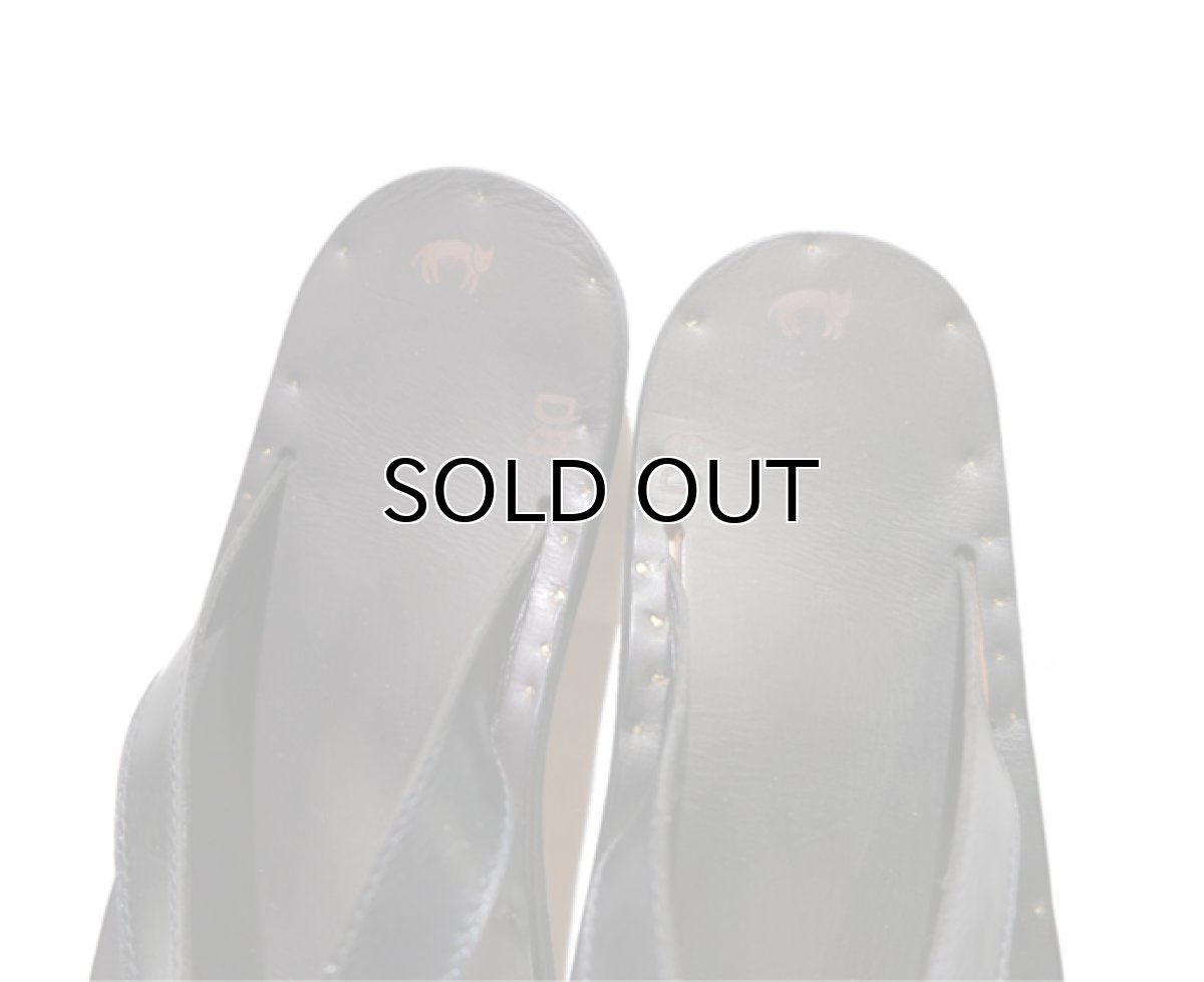 画像7: JUTTA NEUMANN "JAMES" Leather Sandal　BLACK　size 7 D, 8 D, 9 D, 10 D (7)